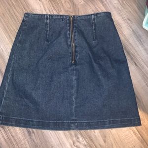 Forever 21 Zip Skirt